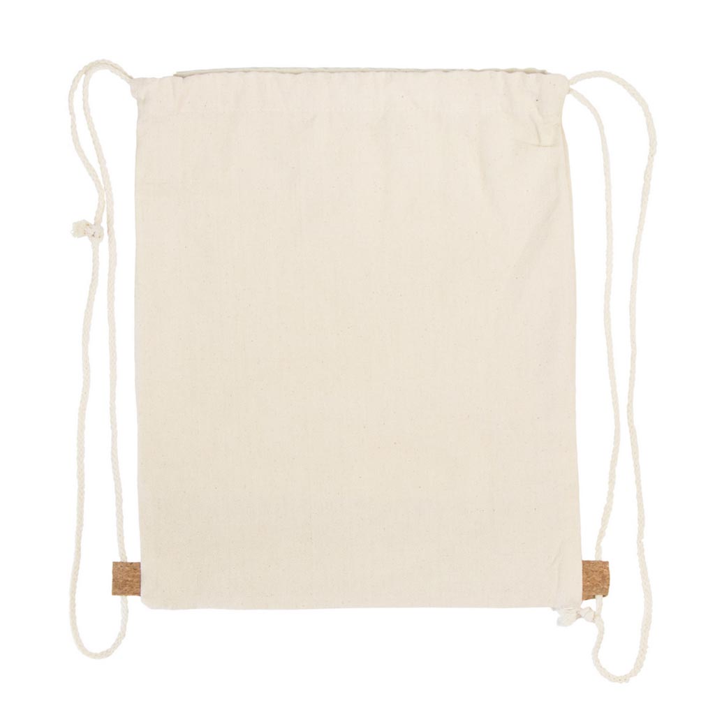 Sac à cordon en coton | Rontay, beige en liège, coton 160 g/m2 Photo 5 clients/infiniprinting/ax/photos_BD/AX15299-P5-Sac-a-cordon-en-coton-|-Rontay-imprime-.jpg